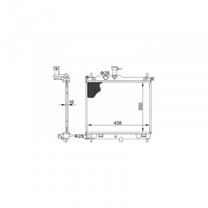 Radiator racire HYUNDAI I10 2008-2023