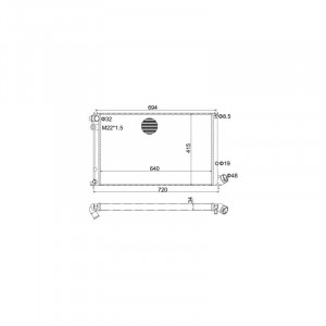 Radiator racire PEUGEOT 406 1996-2005