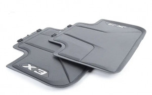 Set 2 covorase auto cauciuc spate originale BMW X3 G01 2017-2023 - Img 2
