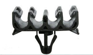 Set 5 Bucati Clema fixare 4 cabluri electrice ø 6,5 + 6,5 + 6,5 + 6,5 Diametru deschidere intre 10 - 12
