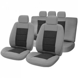 Set huse scaun Premium lux gri UMB3