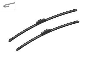Set stergatoare parbriz Aerotwin Retrofit BOSCH Opel Meriva 2003-2010 - Img 2