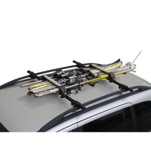 Suport ski snowboard Menabo White Bear 4 pe bare transversale, 4 perechi ski / 2 snowboard - Img 2