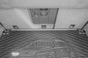 Tavita de portbagaj Volkswagen Tiguan I SUV 2007 - 2016 portbagaj superior roata rezerva ingusta / kit reparatie - Img 3