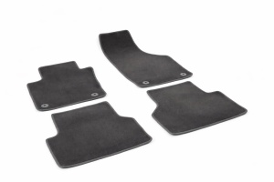 Covorase auto mocheta gri Audi Q3 I, caroserie SUV, fabricatie 08.2011 - 06.2018