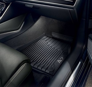 Covorase originale cauciuc fata + spate Audi A7 2018-2025 - Img 4