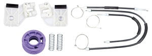 Kit macara geam Fata Stanga VW Polo 4 9N 2/3 Usa 4/5 Usa 2002-2009