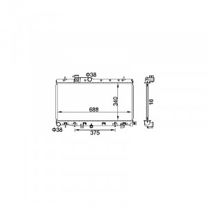Radiator racire SUBARU IMPREZA 2000-2008