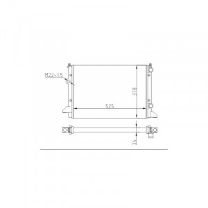 Radiator racire VW PASSAT 1994-1996