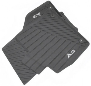 Set 2 covorase auto cauciuc fata all-wheather AUDI A3 2012-2023 - Img 3
