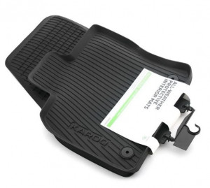 Set 2 covorase auto fata all-wheather originale SKODA KAROQ 2017-2023 - Img 3