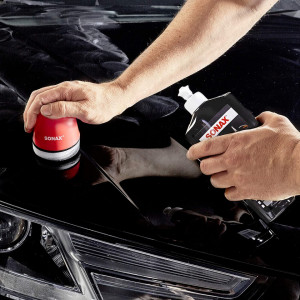 Set intretinere supravete vopsite Negru si suprafete din plastic Sonax