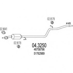 Catalizator Fiat Doblo 2001-2009