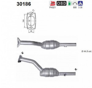 Catalizator Renault Clio III 2005-2014