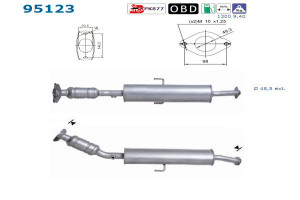 Catalizator Toyota Auris 2007-2012 - Img 2