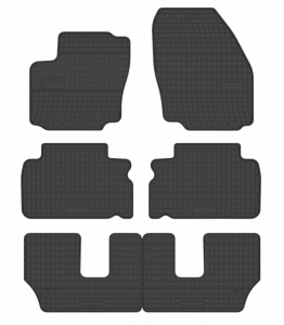 Covorase auto cauciuc FORD S-Max 7 Locuri 2006-2010