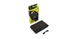 HUSA VOLAN PIELE ECOLOGICA CU SNUR- GRI 36-39 CM