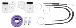 Kit macara geam Fata Dreapta VW Polo 4 9N 2/3 Usa 4/5 Usa 2002-2009