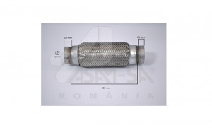 RACORD FLEXIBIL INNER & OUTER BRAID (B) 50x200 MM