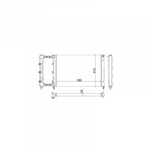 Radiator racire ALFA ROMEO 147 2001-2010