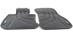Set 2 covorase auto cauciuc fata all-wheather originale BMW X1 F48 2015-2023