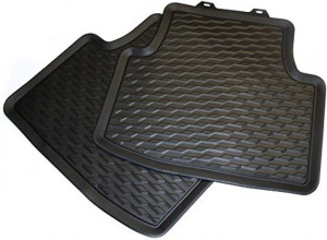 Set 2 covorase auto cauciuc spate originale VW ARTEON 2017-2023 - Img 2