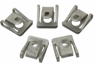 Set 5 Bucati Clema montare cu surub Diametru gaura/surub 4.6 mm Latime 19 Lungime mm 23.1 mm