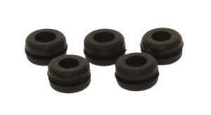 Set 5 Bucati Garnitura cauciuc Diametru gaura / Grommet 8 mm Diametru canalului 1.5 Diametru gaurii de montare 12 Grosime 8
