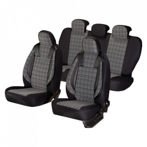 Set huse scaun Luxury gri