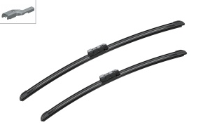 Set stergatoare parbriz Aerotwin BOSCH Seat Ibiza III 2002-2009 - Img 3