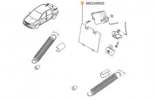 Capac carlig tractare Dacia Logan - Img 2