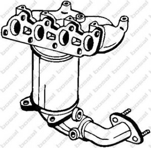 Catalizator Ford Fiesta V 2001-2008 - Img 2