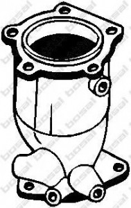 Catalizator Nissan Almera 2002-2006 - Img 2
