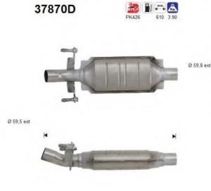 Catalizator Volkswagen LT 28-46 II 1996-2006 - Img 2