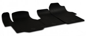 Covorase auto cauciuc VW CRAFTER 2017- MANN TGE 2017- - 3 PCS