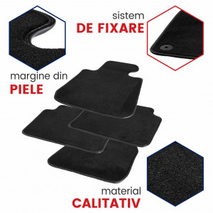 Covorase auto mocheta Mercedes Clasa S W222, caroserie Sedan, fabricatie 07.2013 - 11.2020 - Img 3