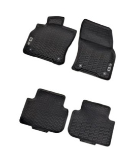 Covorase cauciuc originale fata + spate Audi Q3 2019-2025