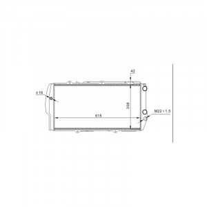 Radiator racire AUDI 200 AVANT 1984-1991