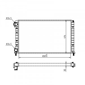 Radiator racire FIAT DOBLO 2001-2023