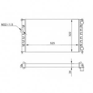 Radiator racire SEAT CORDOBA 1993-1999