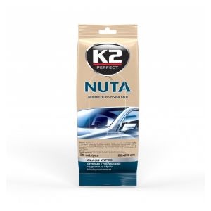 Şerveţele umede pentru geamuri 25buc./pachet NUTA WIPES