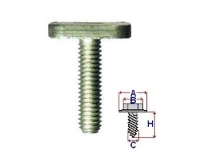 Set 10 Bucati Surub Metric Diametru gaura/surub 5.8 mm Diametru / Latime 19,6 x 19,6 mm Inaltime / Lungime 21.8 mm