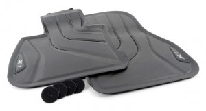 Set 2 covorase auto cauciuc fata all-wheather originale BMW X1 F48 2015-2023 - Img 2