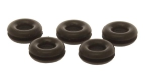 Set 5 Bucati Garnitura cauciuc Diametru gaura / Grommet 8 mm Diametru canalului 2.5 Diametru gaurii de montare 14 Grosime 8