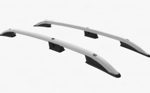 Set bare longitudinale portbagaj auto culoare argintie dedicate pentru NISSAN NV300 (X82) VAN 16- / SWB