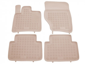 Set covorase cauciuc bej Audi Q7 2006-2015