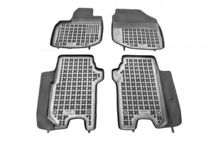 Set covorase cauciuc Honda Jazz III 2008 - 2013