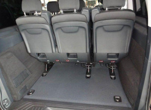 Tavita de portbagaj Mercedes Vito W447, caroserie Van, fabricatie 10.2014 - prezent, ampatament lung, in spatele randului 3 - Img 5