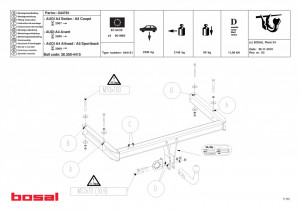 Carlig remorcare Audi A5 - Img 2