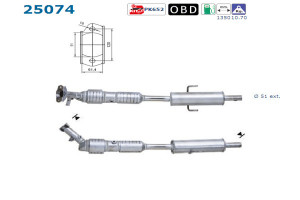 Catalizator Mazda 6 2002-2007